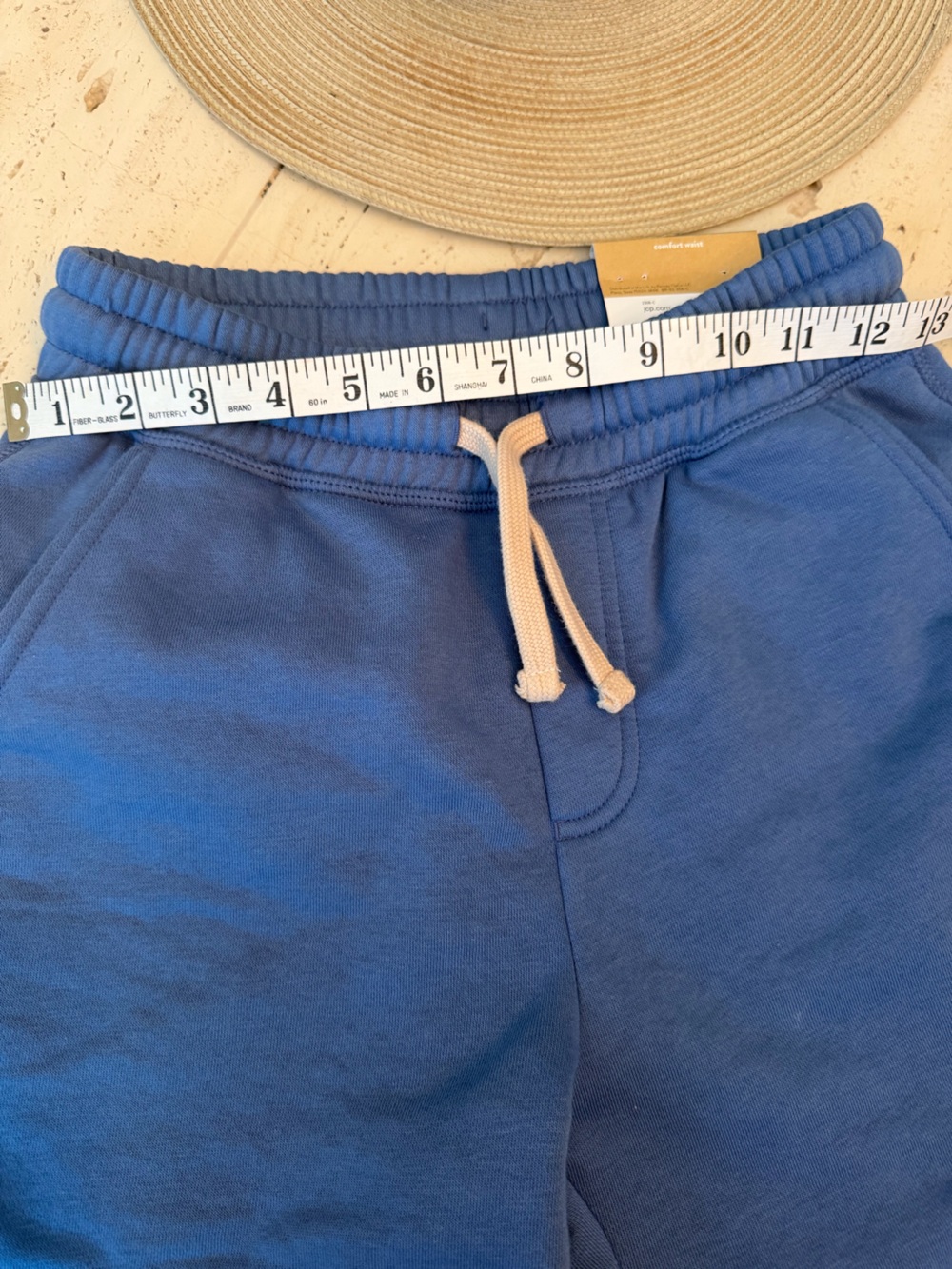 NWT Thereabouts Blue Fleece Shorts - Above the Knee - Picture 6 of 9